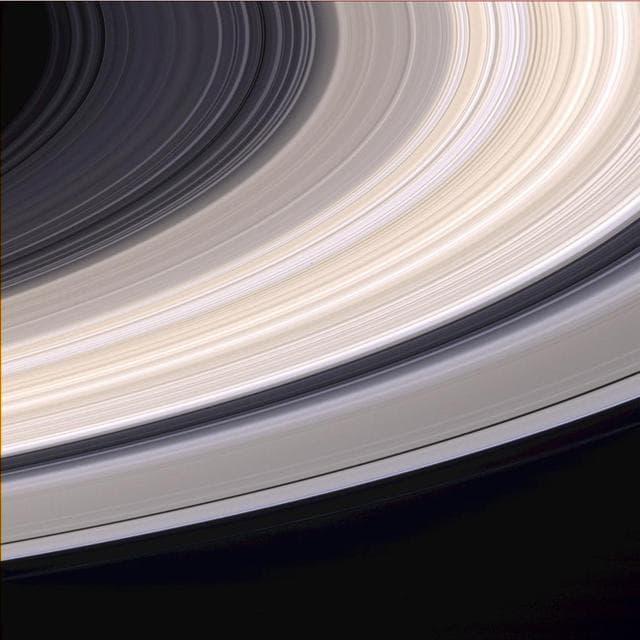 NASA image: Ringscape In Color