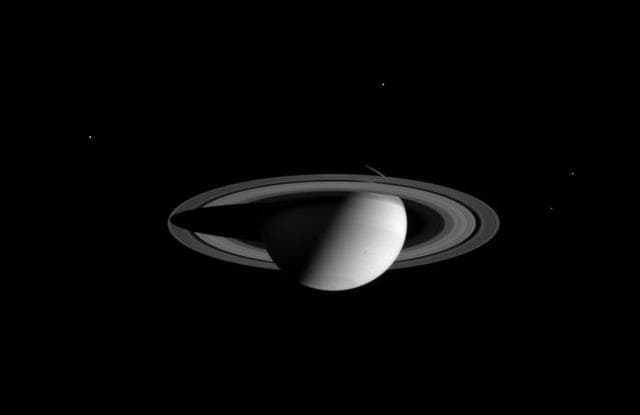 NASA image: A Halo of Moons