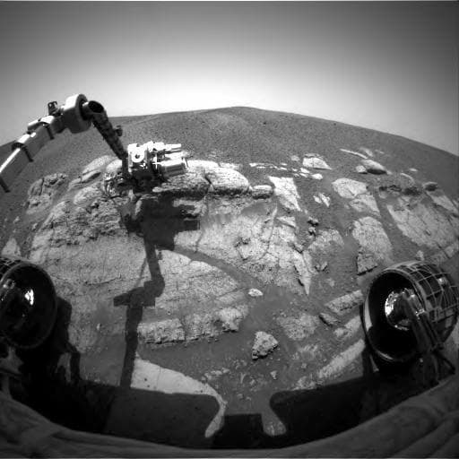 NASA image: Opportunity at El Capitan