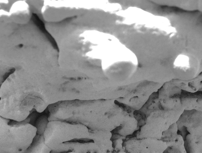 NASA image: Which Came First? Vug or Spherule?