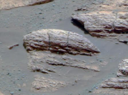 NASA image: Ripples in Rocks Point to Water
