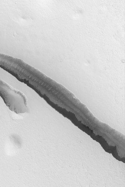 NASA image: Cerberus Fossae Trough