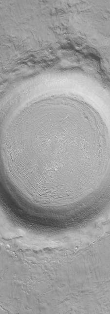 NASA image: West Elysium Planitia Crater