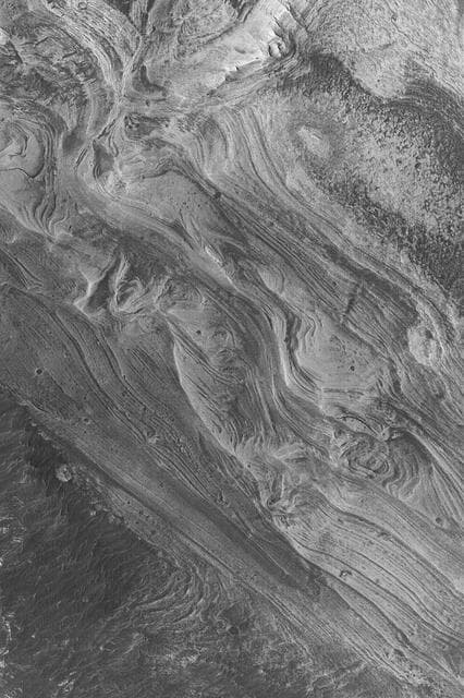 NASA image: West Candor Layers