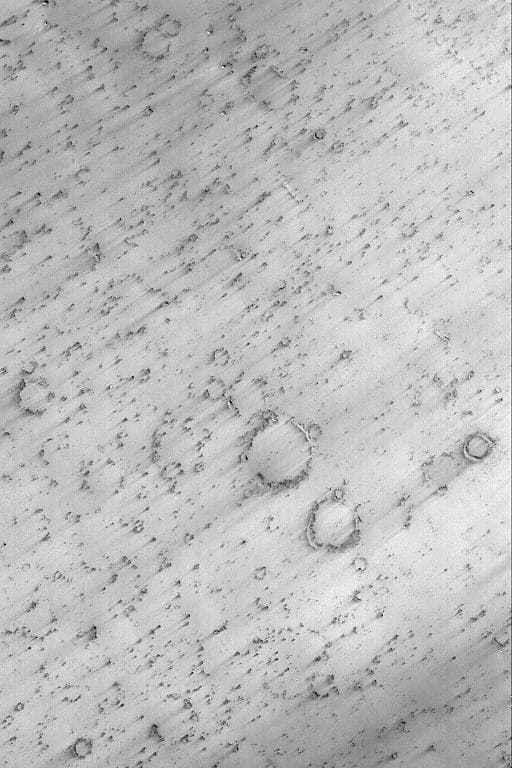 NASA image: Schiaparelli Wind Streaks
