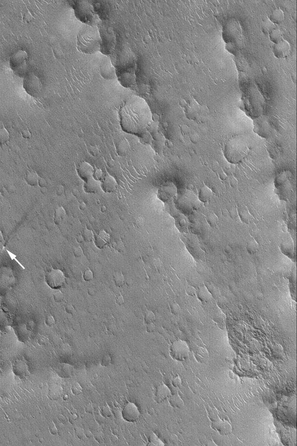 NASA image: Isidis Dust Devil