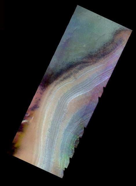 NASA image: Southern Spring in False Color