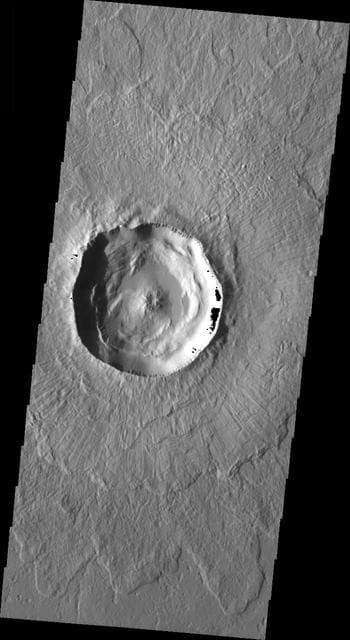 NASA image: Typical Crater