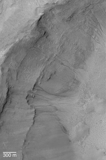 NASA image: Mid-Latitude Gullies