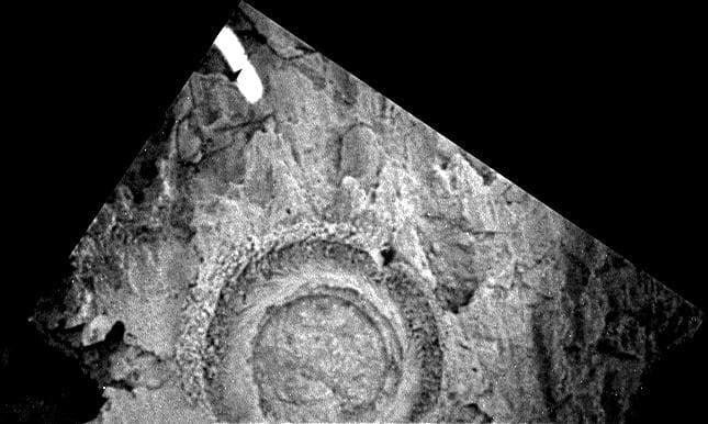 NASA image: Bounce Rock Dimple