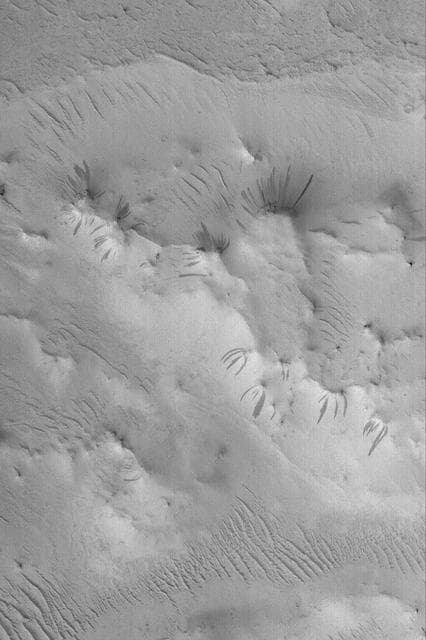 NASA image: Dark Slope Streaks