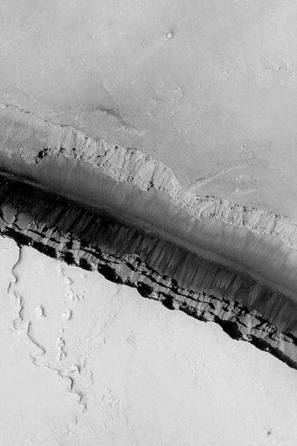 NASA image: Cerberus Fossae Trough