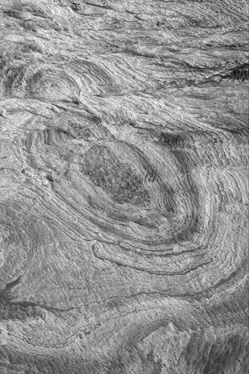 NASA image: West Candor Layers