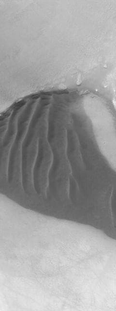 NASA image: South Polar Dunes