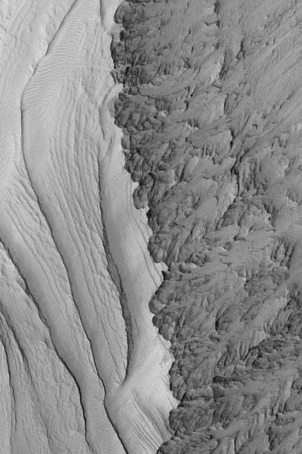 NASA image: East Candor Layers