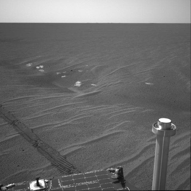 NASA image: Curious Dimples
