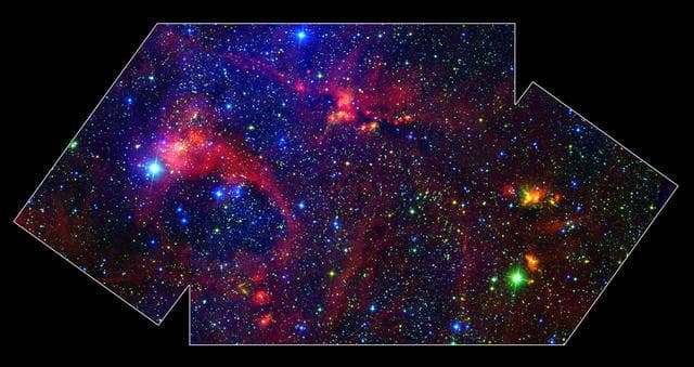 NASA image: Spitzer Makes Invisible Visible