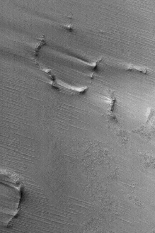 NASA image: South Polar Wind Drifts