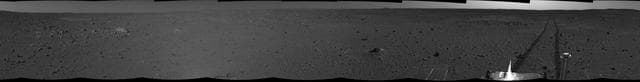 NASA image: Spirit View on Sol 101 cylindrical