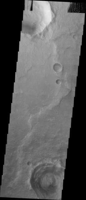NASA image: MSIP: Rampart Craters and Hematite