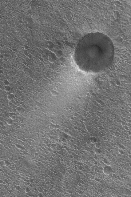 NASA image: Wind Streak in Acidalia