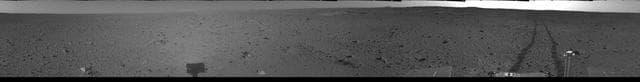 NASA image: Spirit View on Sol 110