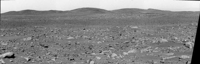 NASA image: Hills on the Horizon