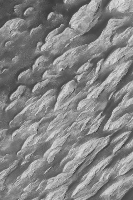 NASA image: Pollack Crater White Rock
