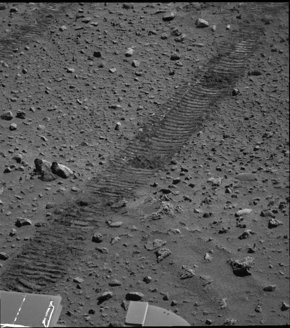 NASA image: Tracks of Art