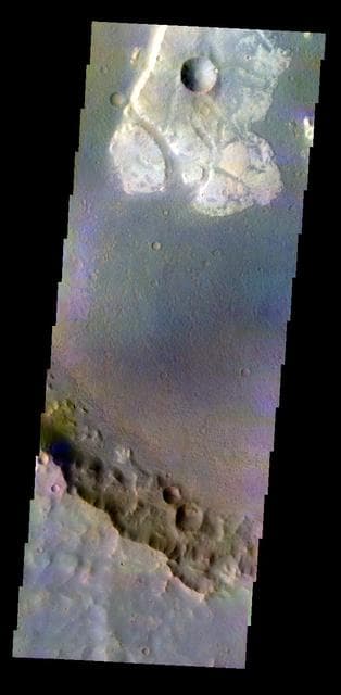 NASA image: Crater Floor in Color