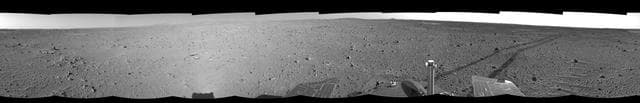NASA image: Spirit Keeps on Trekking right eye