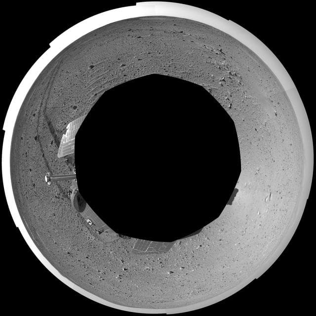 NASA image: Spirit Keeps on Trekking polar eye