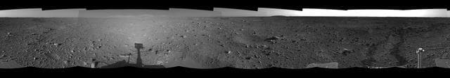 NASA image: Spirit Heads Toward History left eye