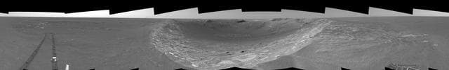 NASA image: Riding the Rim of Endurance left eye