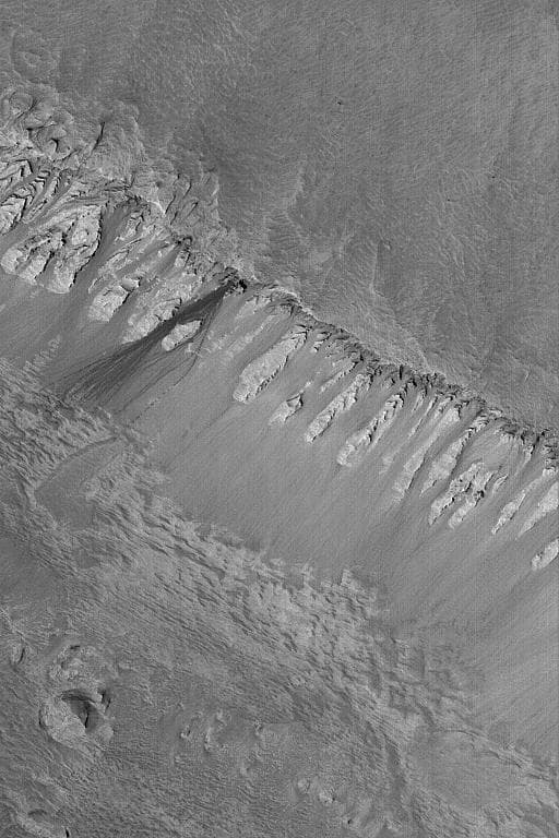 NASA image: Rock Slide in Ophir