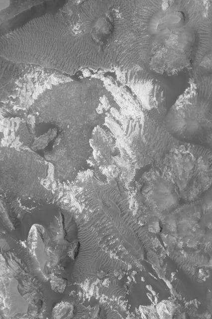 NASA image: Sedimentary Rocks of Aram Chaos