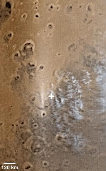 NASA image: Opportunity Clouds