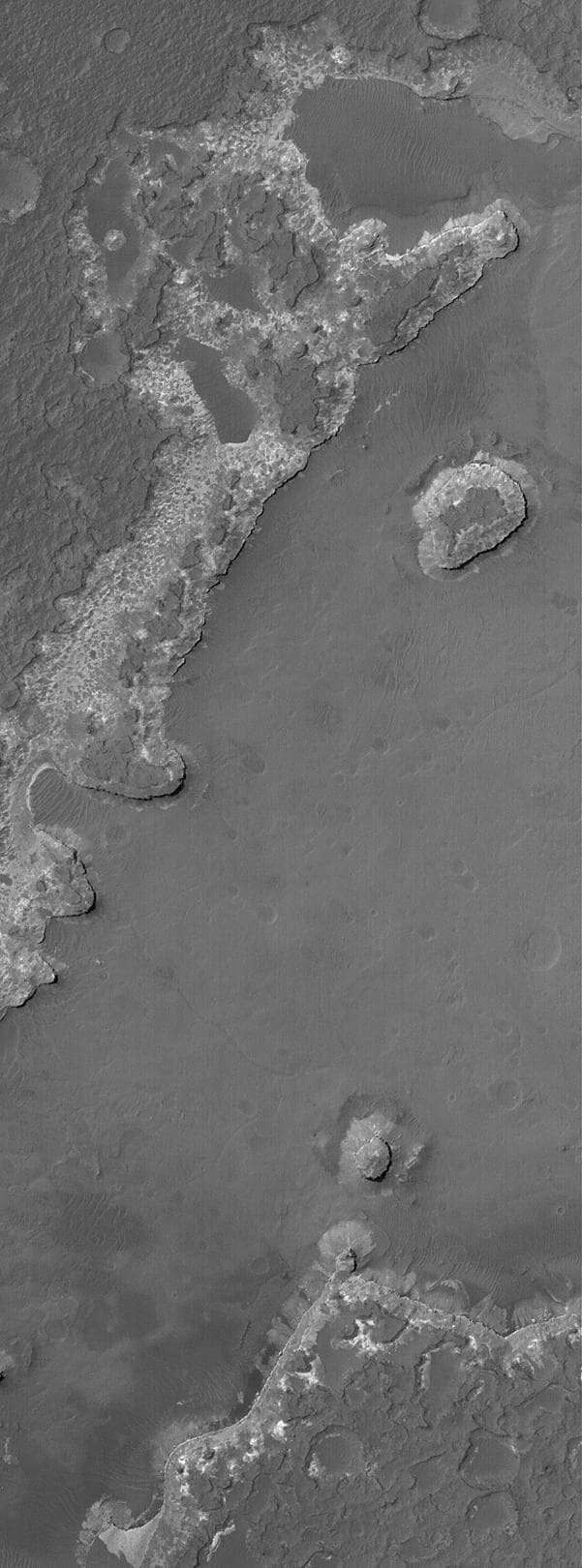 NASA image: Layered Rocks in Ritchey