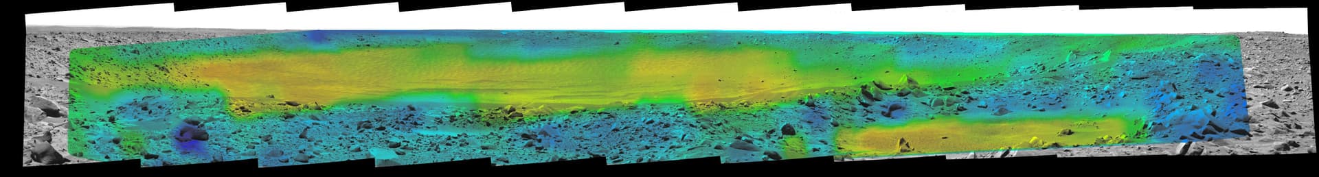 NASA image: Temperature Map, Bonneville