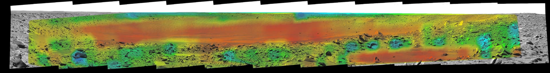 NASA image: Temperature Map, Bonneville
