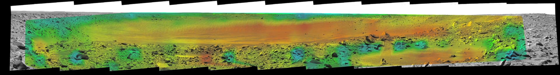NASA image: Temperature Map, Bonneville