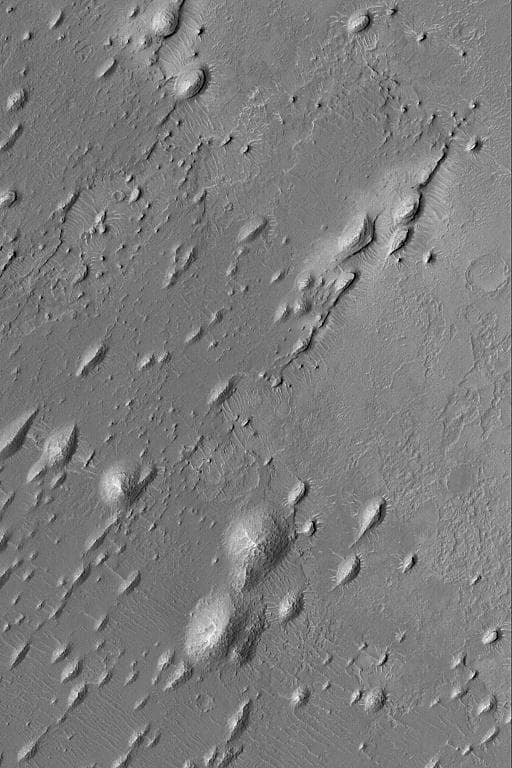 NASA image: West Arabian Yardangs