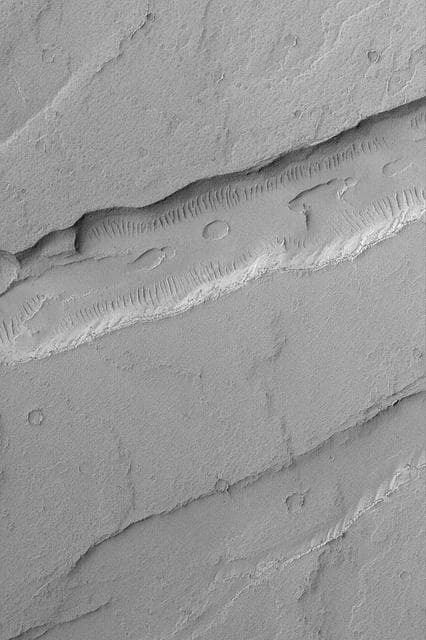 NASA image: Troughs and Flows