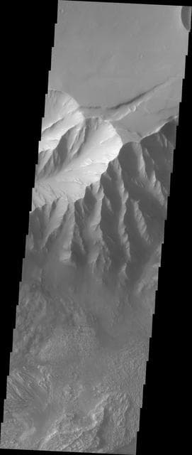 NASA image: Candor Chasma Rim