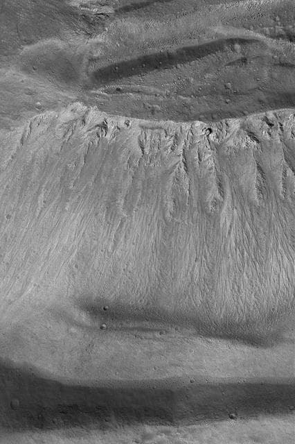 NASA image: Ascraeus Caldera Wall