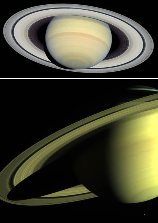 NASA image: Saturn from Far and Near