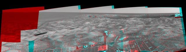 NASA image: Near Endurance on Sol 115 3-D