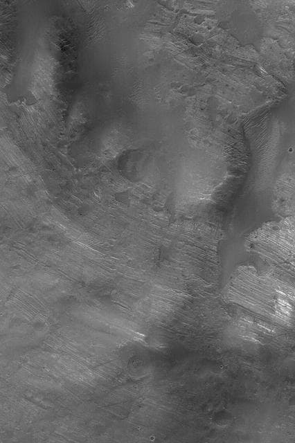 NASA image: Dipping Rock Layers