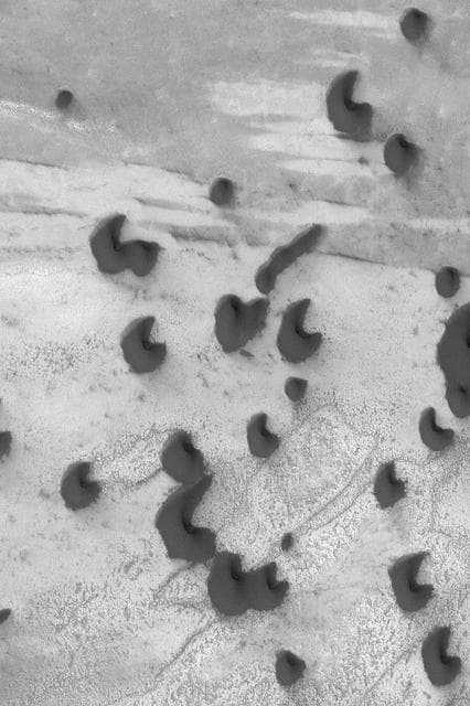 NASA image: Dark Polar Dunes