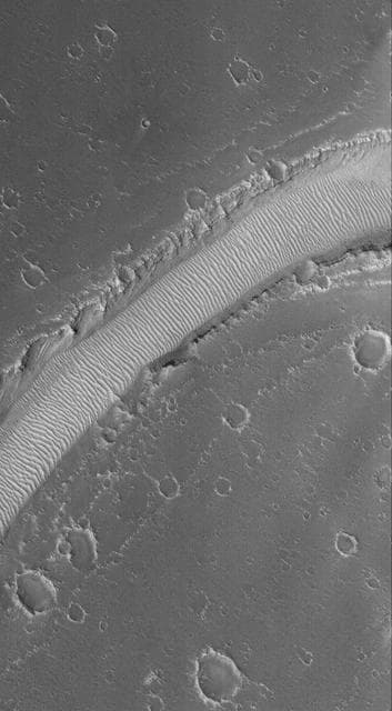 NASA image: Rippled Valley Floor